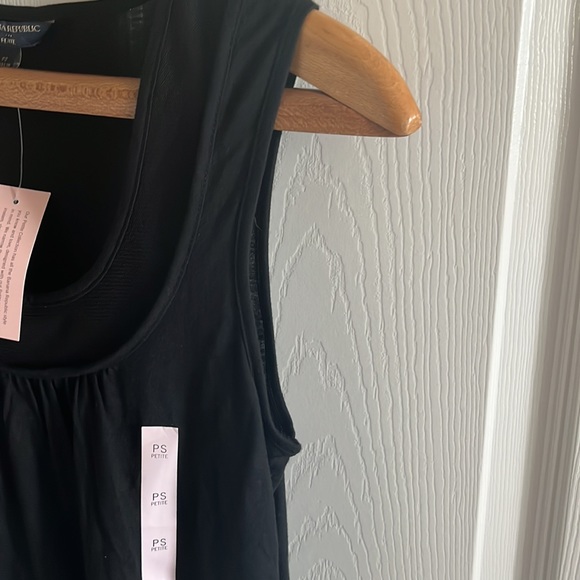 NWT Banana Republic Black Basic Sleeveless Tank Top Size S/P - Picture 5 of 7